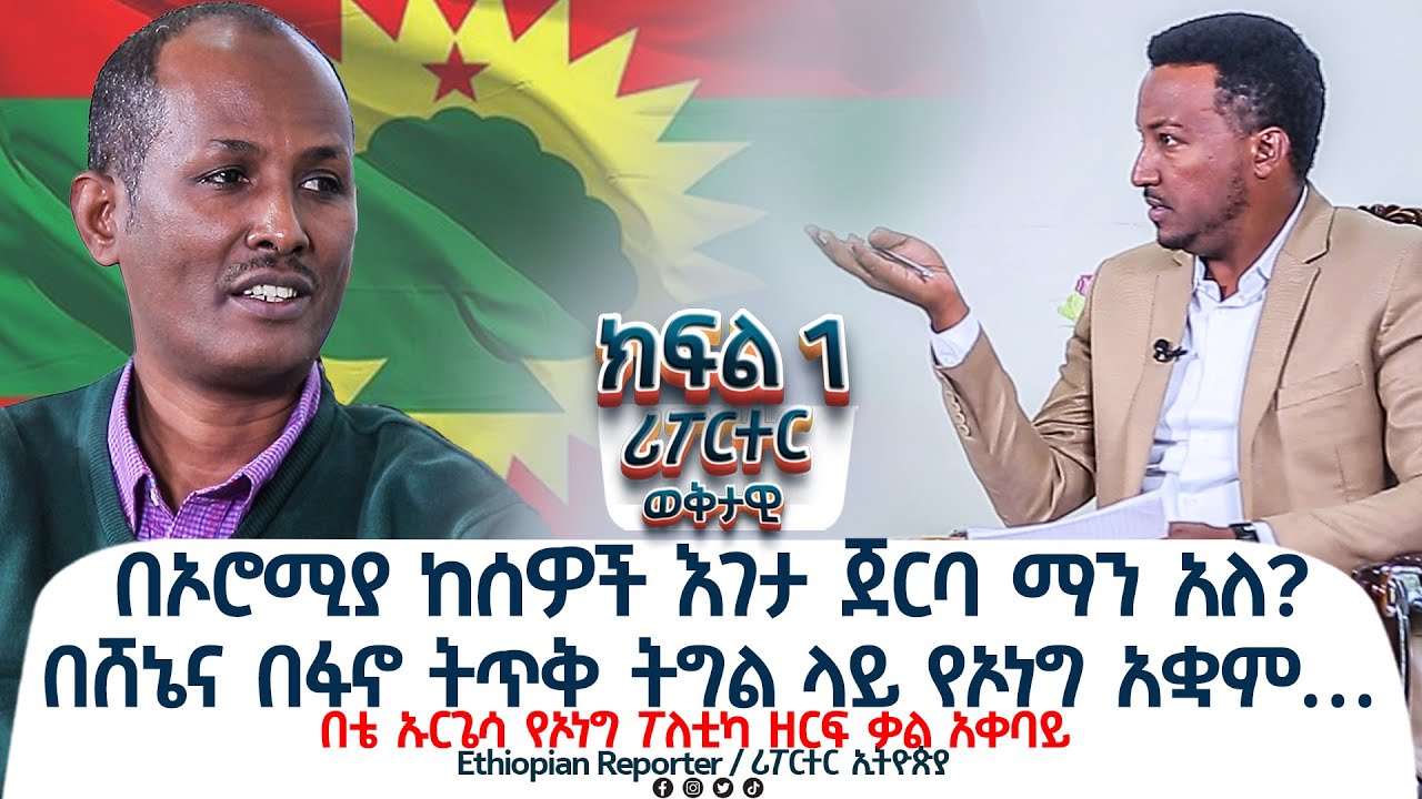 በሸኔና በፋኖ ትጥቅ ትግል ላይ የኦነግ አቋም… @ethiopian_reporter