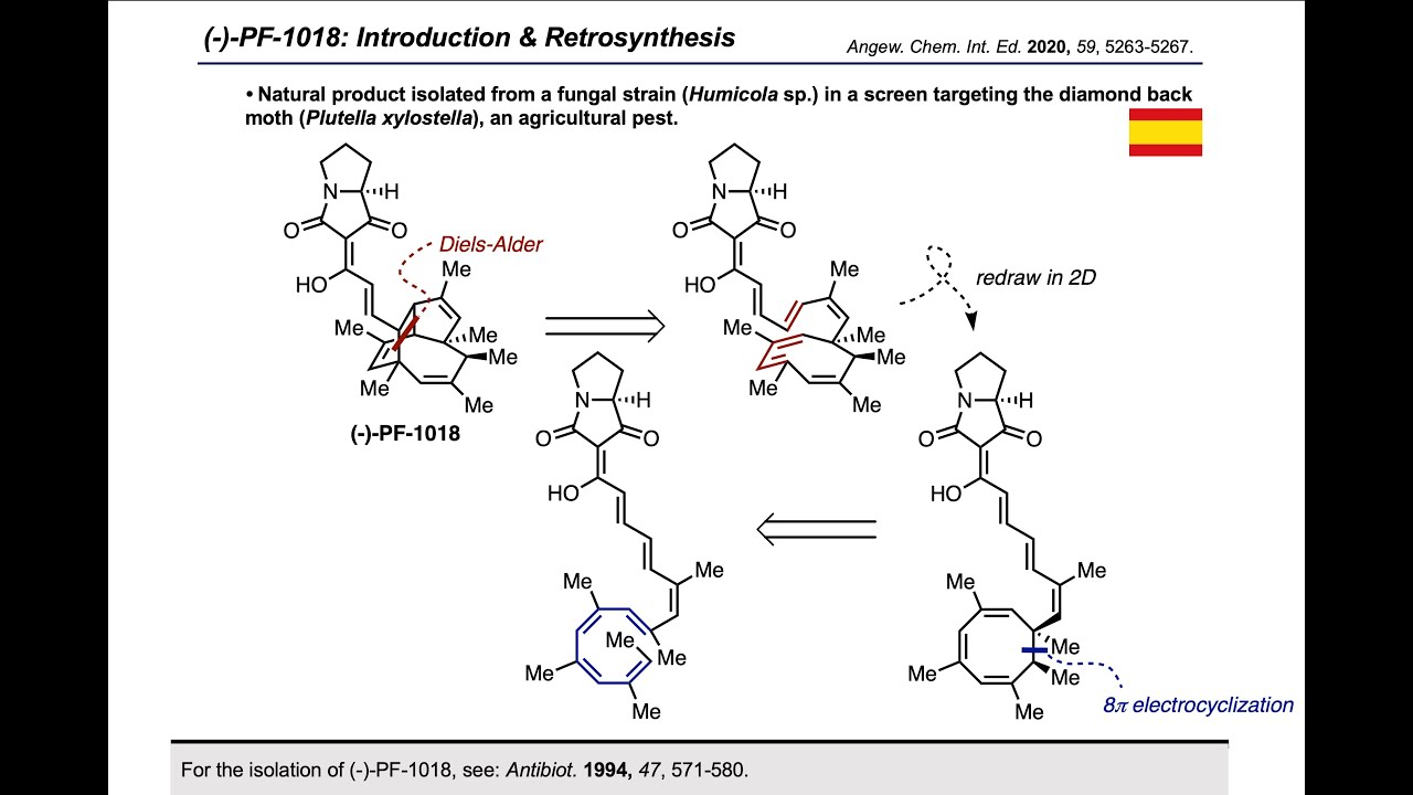 Synthesis Workshop: Síntesis del (-)-PF-1018 (Episodio 16)