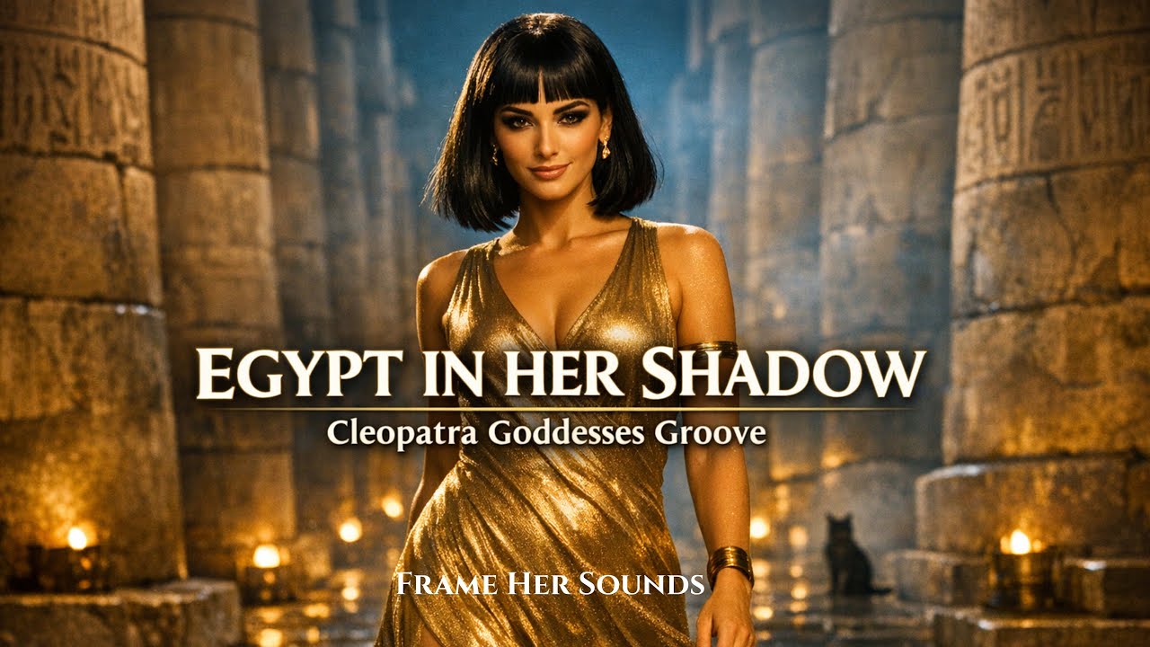 🇪🇬 EGYPT IN HER SHADOW I 4K UHD – Cleopatra Goddesses Groove (Giza • Abu Simbel) | AI Cinematic