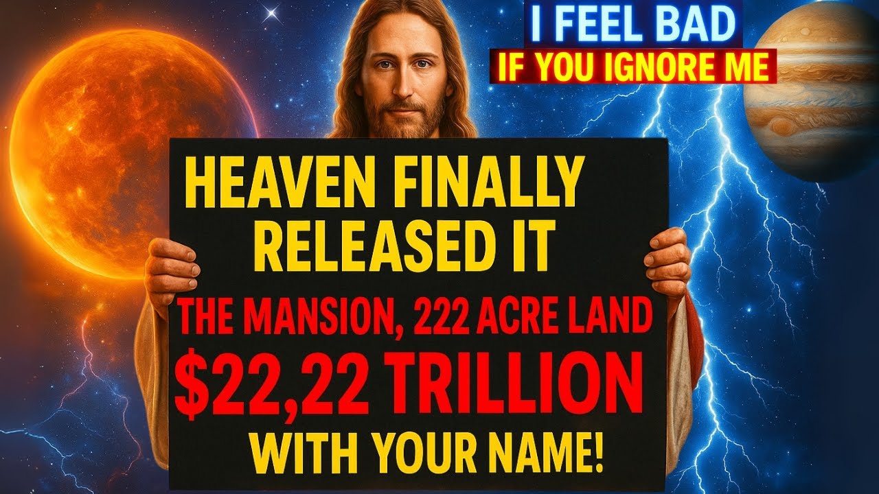 🕊️Heaven Finally Released It &mdash;The Mansion 222 Acre Land & $22,22 Trillion Inheritance with Your Name