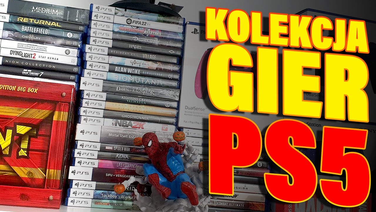 40 gier na PLAYSTATION 5  - kolekcja gier 2022
