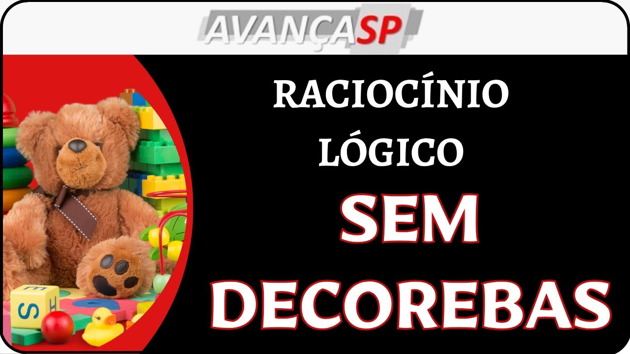 💥BANCA AVAN&Ccedil;A-SP &ndash; RACIOC&Iacute;NIO L&Oacute;GICO SEMPRE CAI. RESOLVA PRO METODOLOGIA, SEM DECOREBAS #avanca