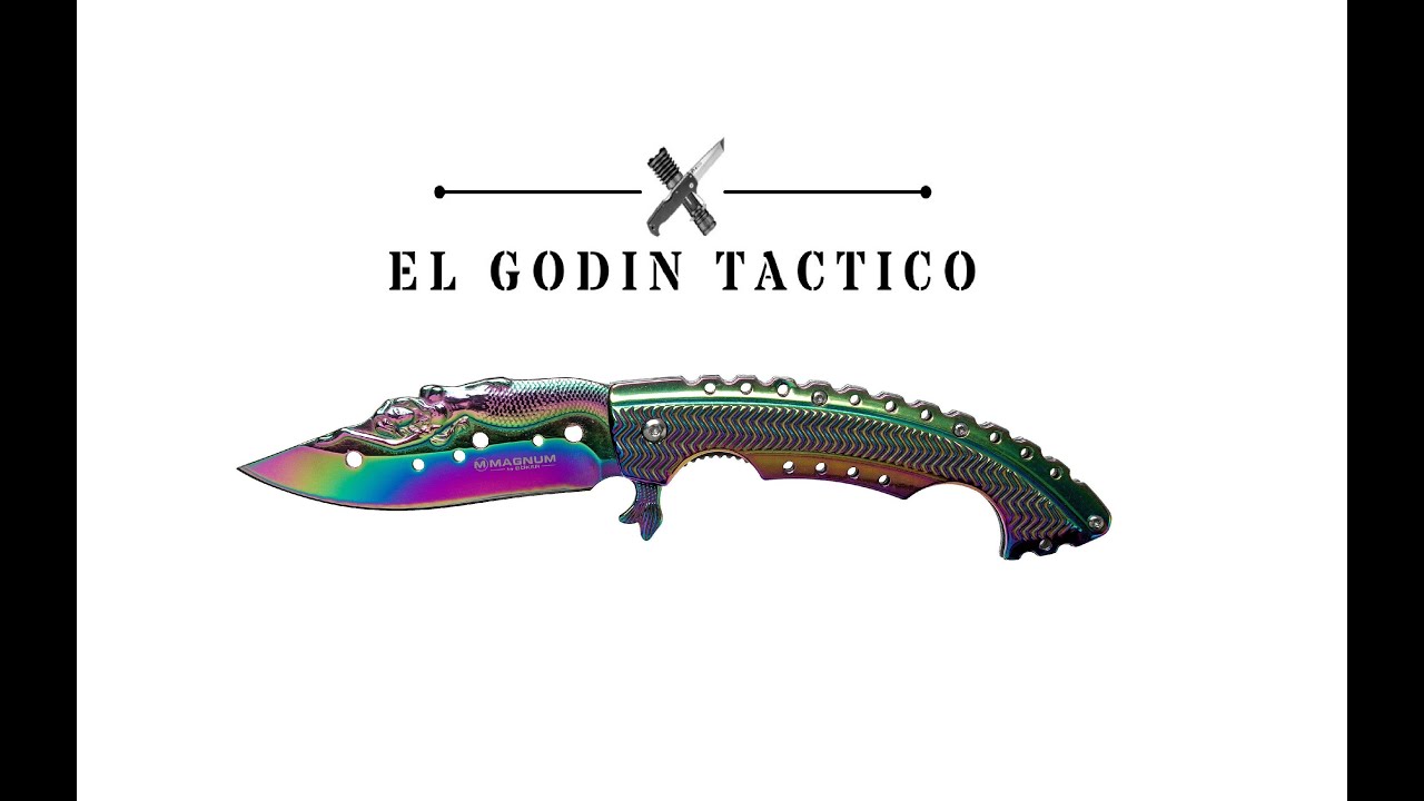 Unboxing y Mini Review Boker Magnum Rainbow Mermaid en Espa&ntilde;ol Latino  (Sirena Arcoiris)