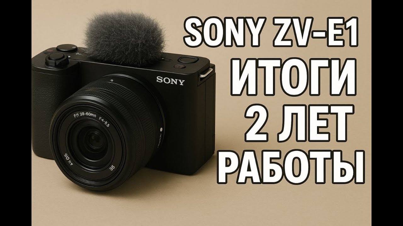 Sony ZV-E1. Итоги после двух лет напряженной работы.