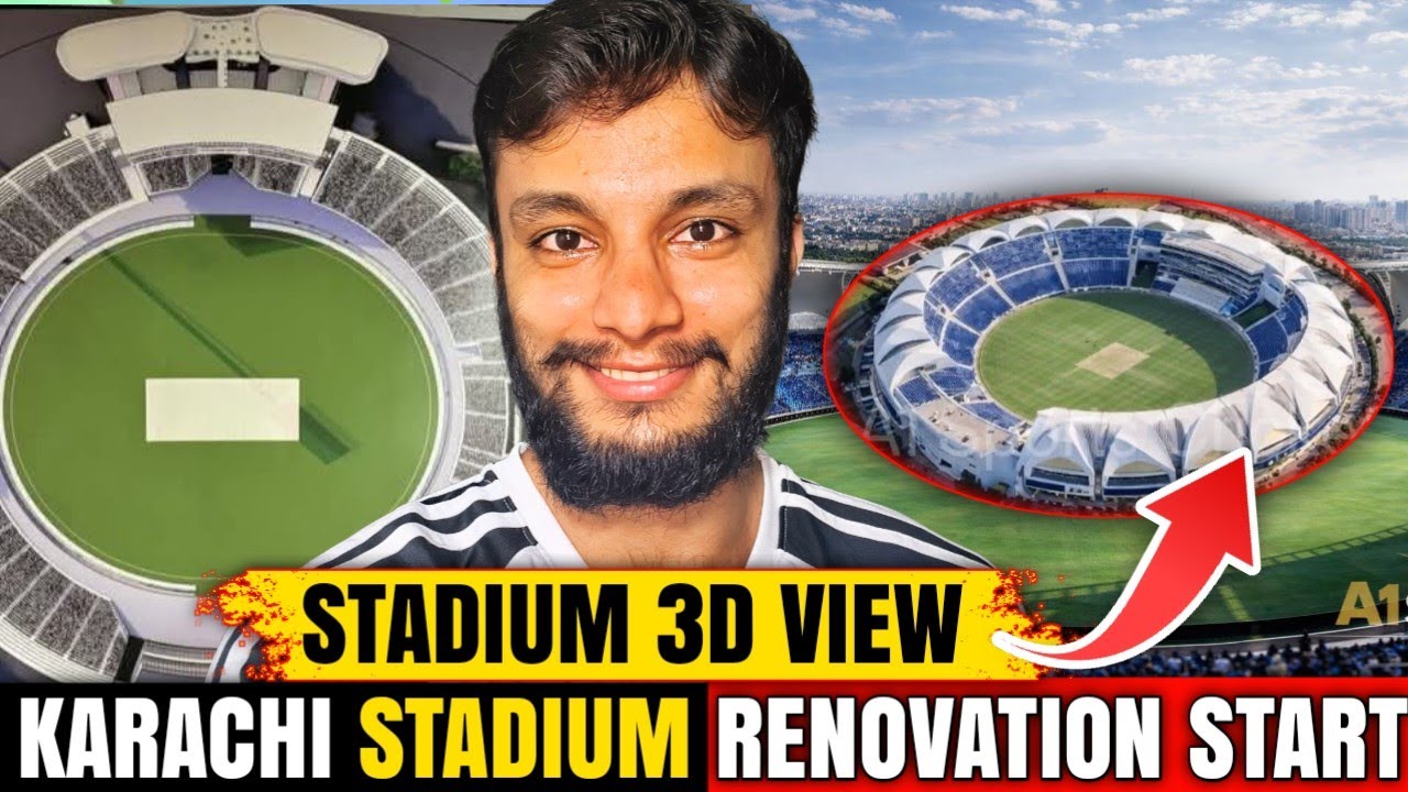 PCB Unveils NEW National Stadium Karachi Design! 🏟️ Rs. 4 Billion Mega Renovation Plan Explained