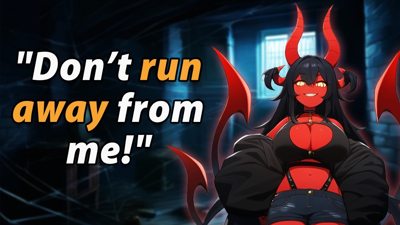[F4M] Goth Girl Lures You Away At A Party - And Turns Out To Be A Demon! [Transformation]