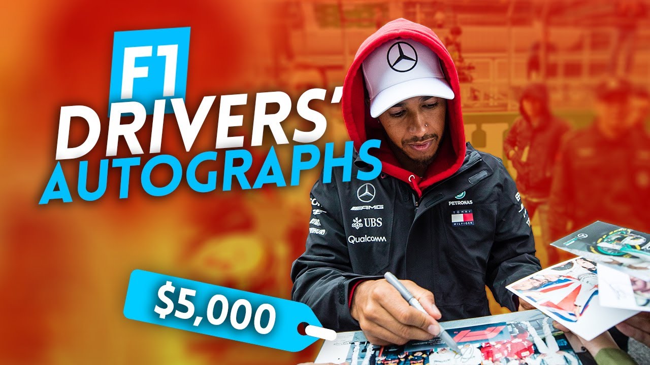 HOW to get an F1 DRIVER'S AUTOGRAPH!