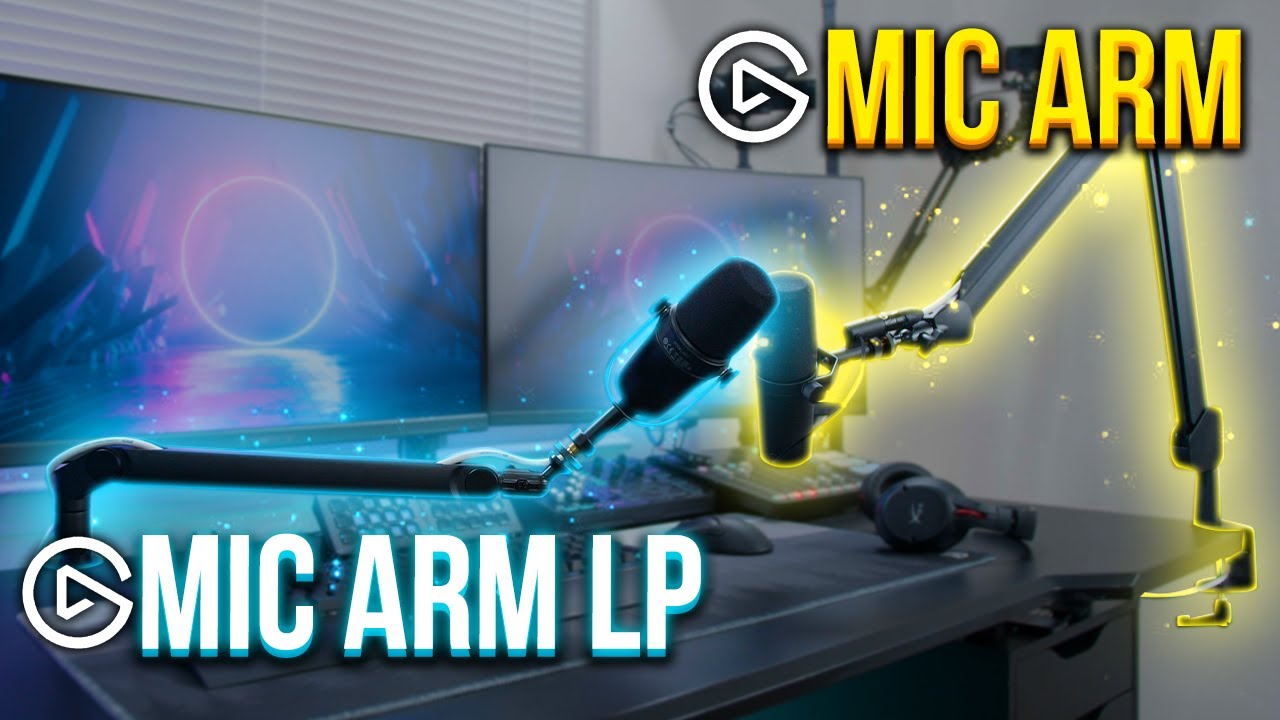 Elgato Wave Mic Arm Low Profile V.S High Profile (LP v.s HP)