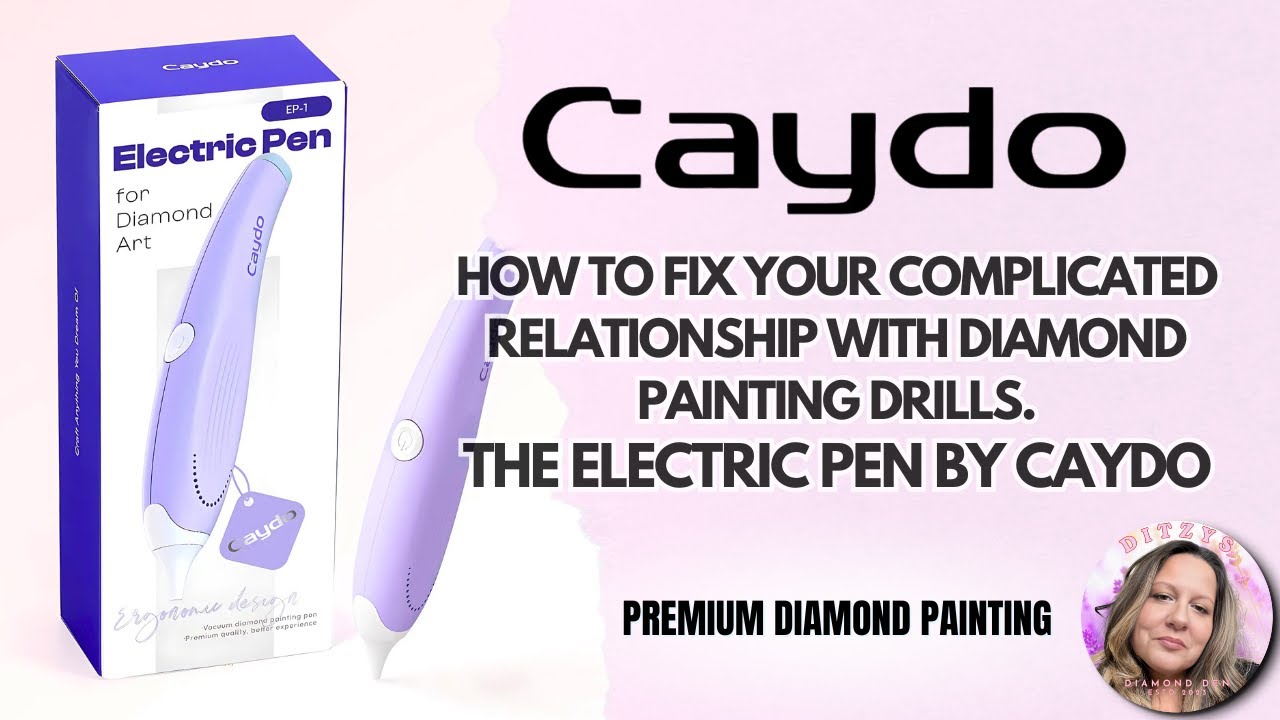Unboxing and Review of the Caydo E-Diamond Painting Pen