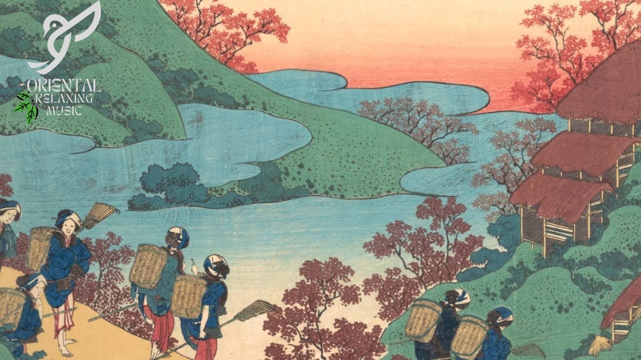 Hokusai&rsquo;s Paintings and Japanese Traditional Music | Relaxing and Inspiring Art