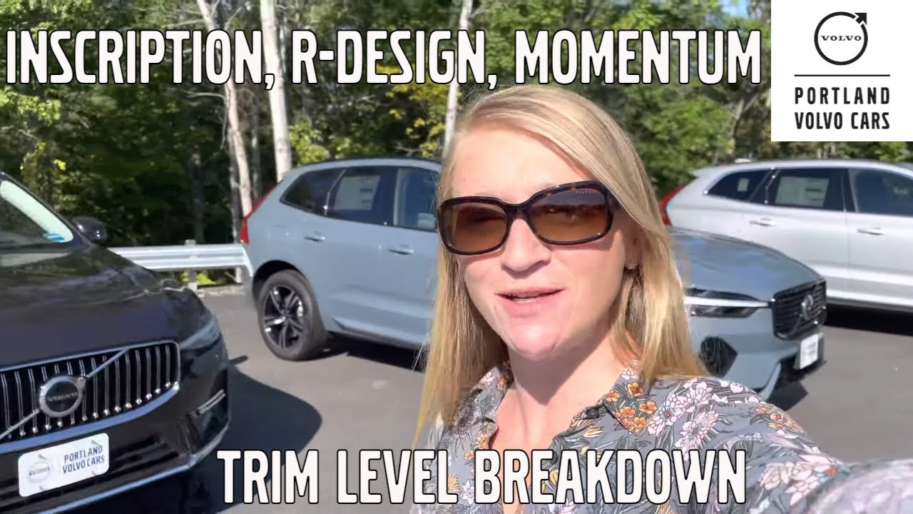 Обзор комплектаций Volvo Momentum, R-Design и Inscription для Volvo XC60 2022 года
