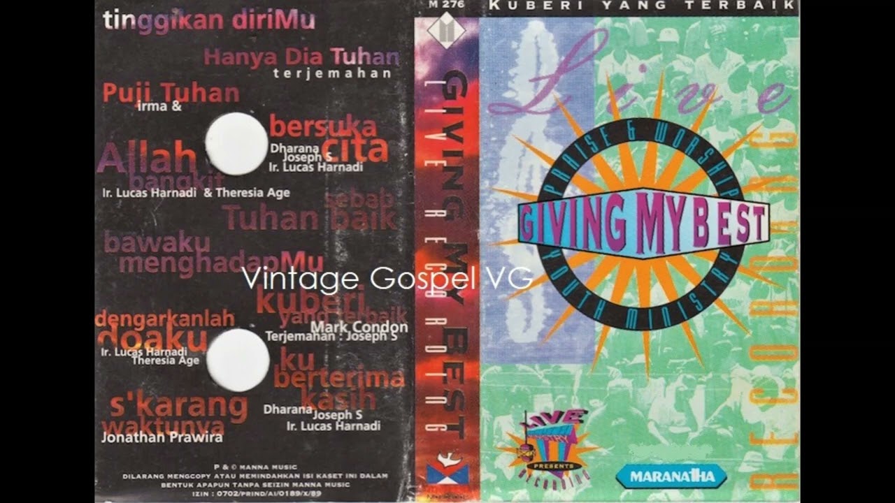 Full Album: KUBERI YANG TERBAIK - Giving My Best GMB (1996)