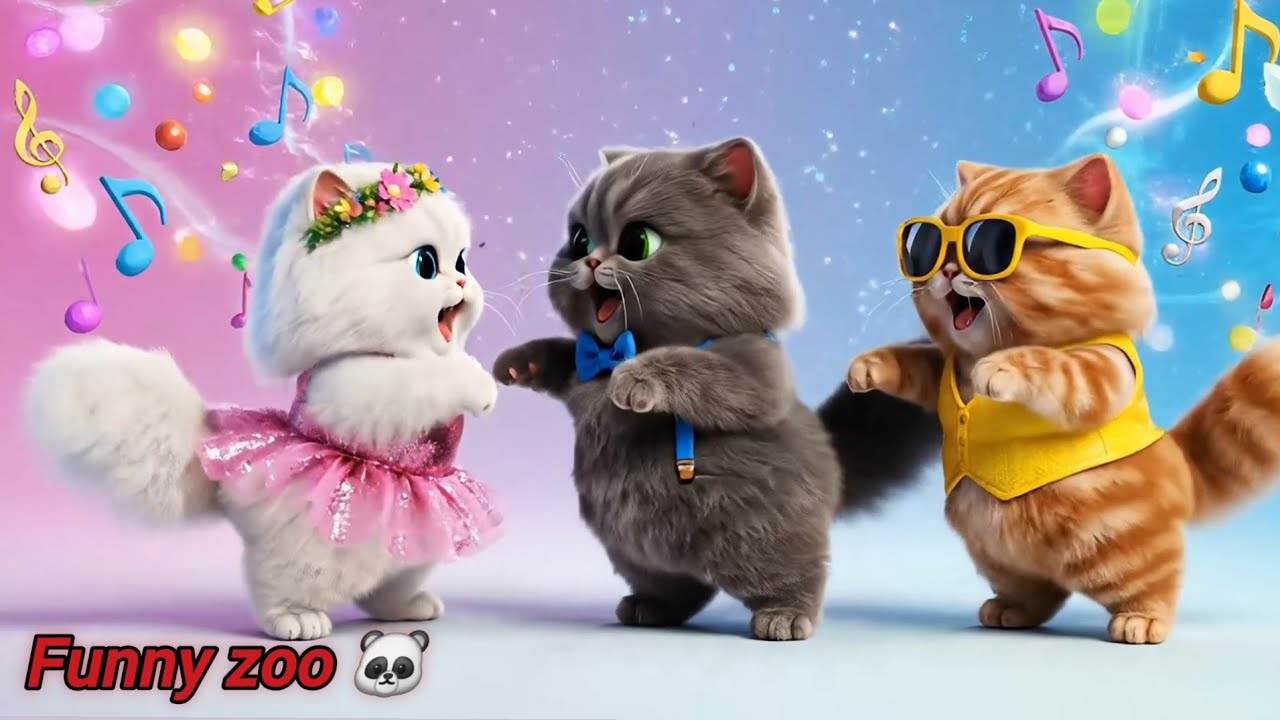 🔥CUTE FUNNY CAT REMIX DANCING💃😱🙀😻💃🐈 || 
