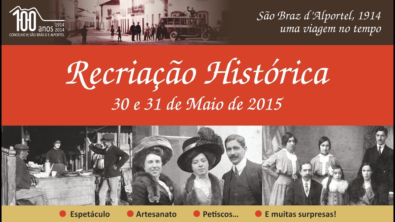 Anúncio: Recriação Histórica - Centenário do Município