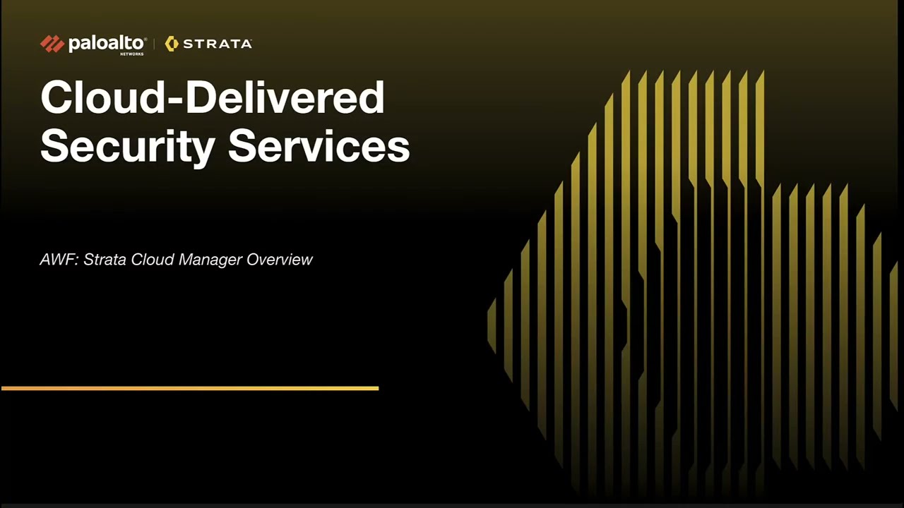AWF: Обзор Strata Cloud Manager