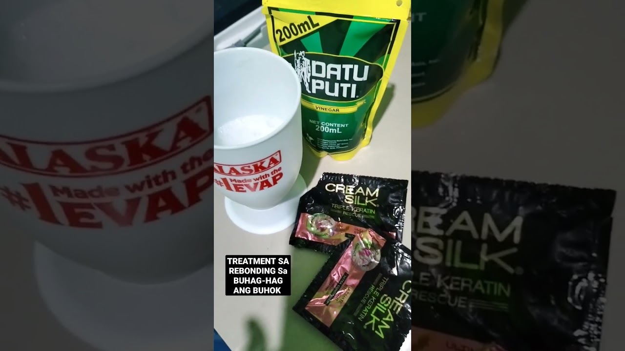 TREATMENT SA BUHOK NA REBONDING NA BUHAG-HAG #treatment #rebonding #BUHAGHAG#watch #this VEDIO👇#full