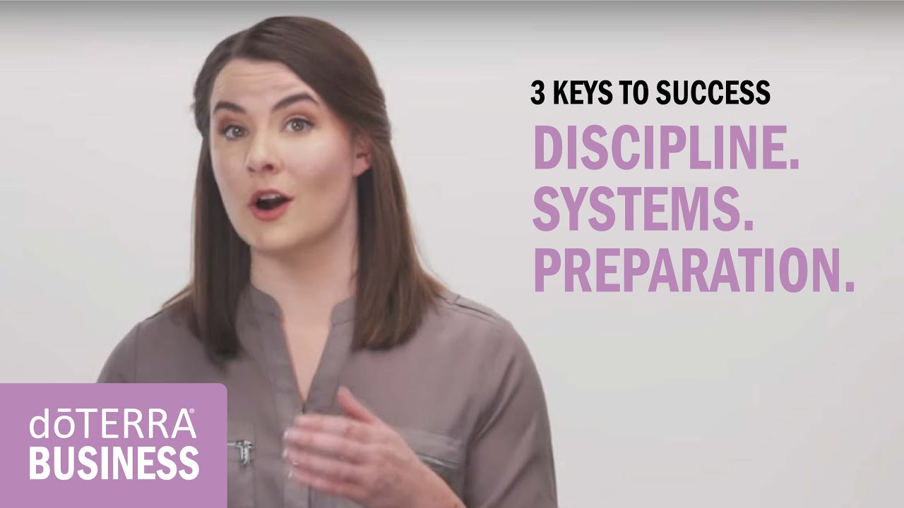 3 Keys to Success in Your doTERRA Business