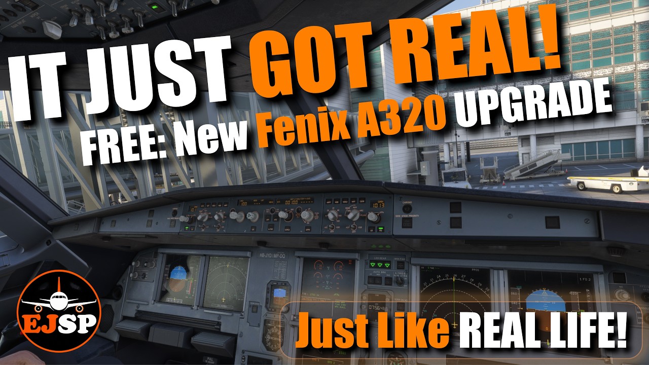 БЕСПЛАТНЫЙ реалистичный АДДОН Fenix A320 &ndash; как в жизни! | MSFS 2024