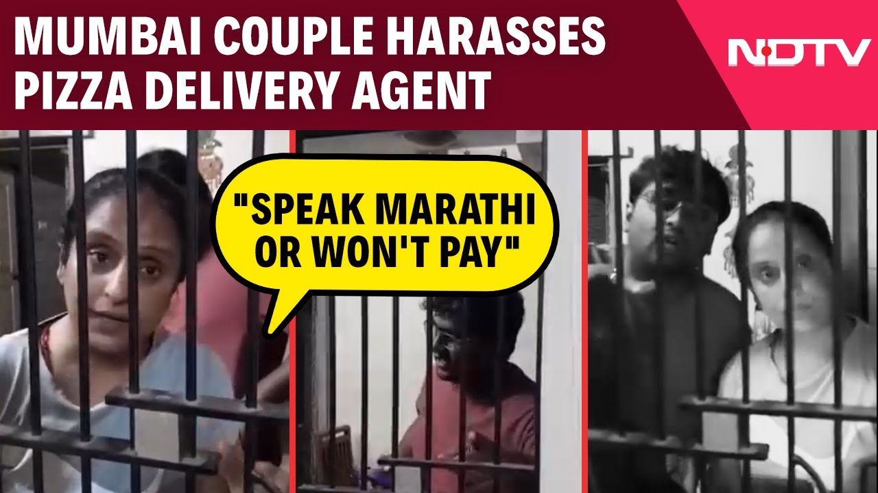 Mumbai News | Mumbai Couple Harasses Pizza Delivery Agent: 