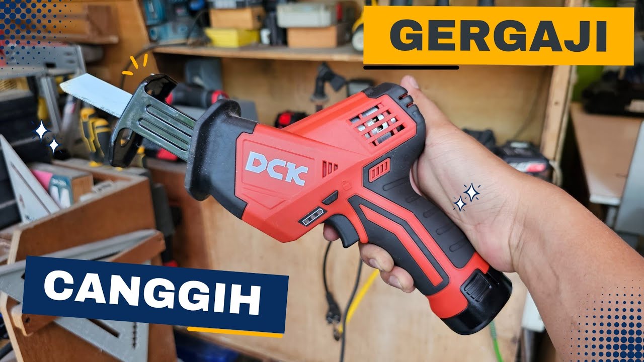Gergaji tapi pake baterai!!! || saber saw cordless DCK KDJF15