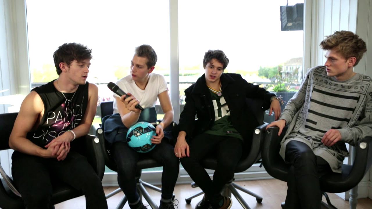 The Vamps, Back stage interview at Boomerang Hickstead 2015