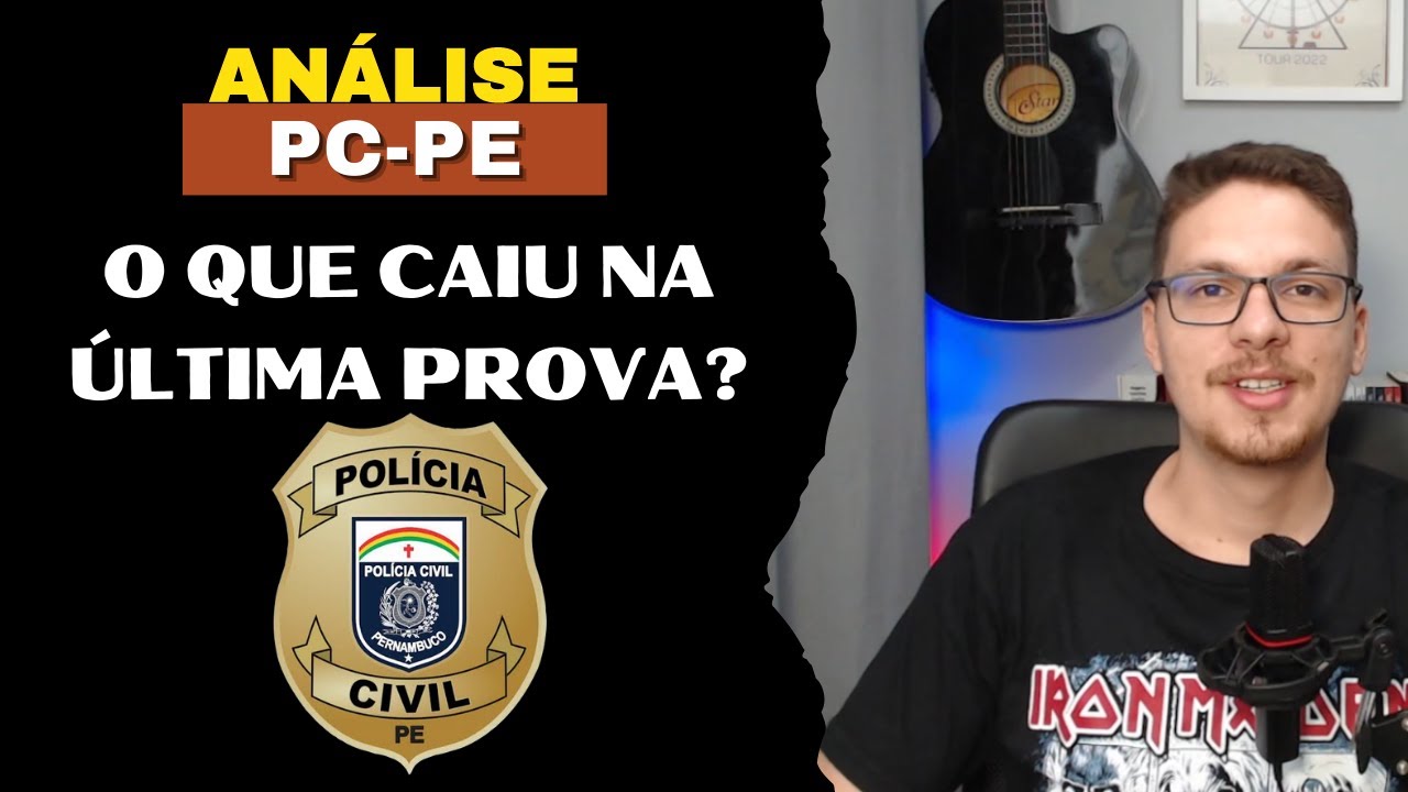 PCPE | O que caiu na &uacute;ltima prova?