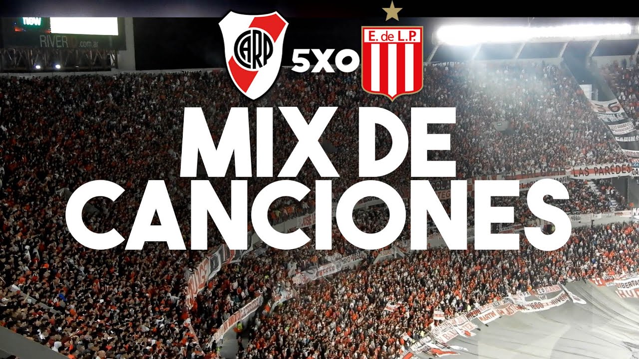 🥁1O MINUTOS DE CANCIONES de RIVER vs ESTUDIANTES LP | 2022