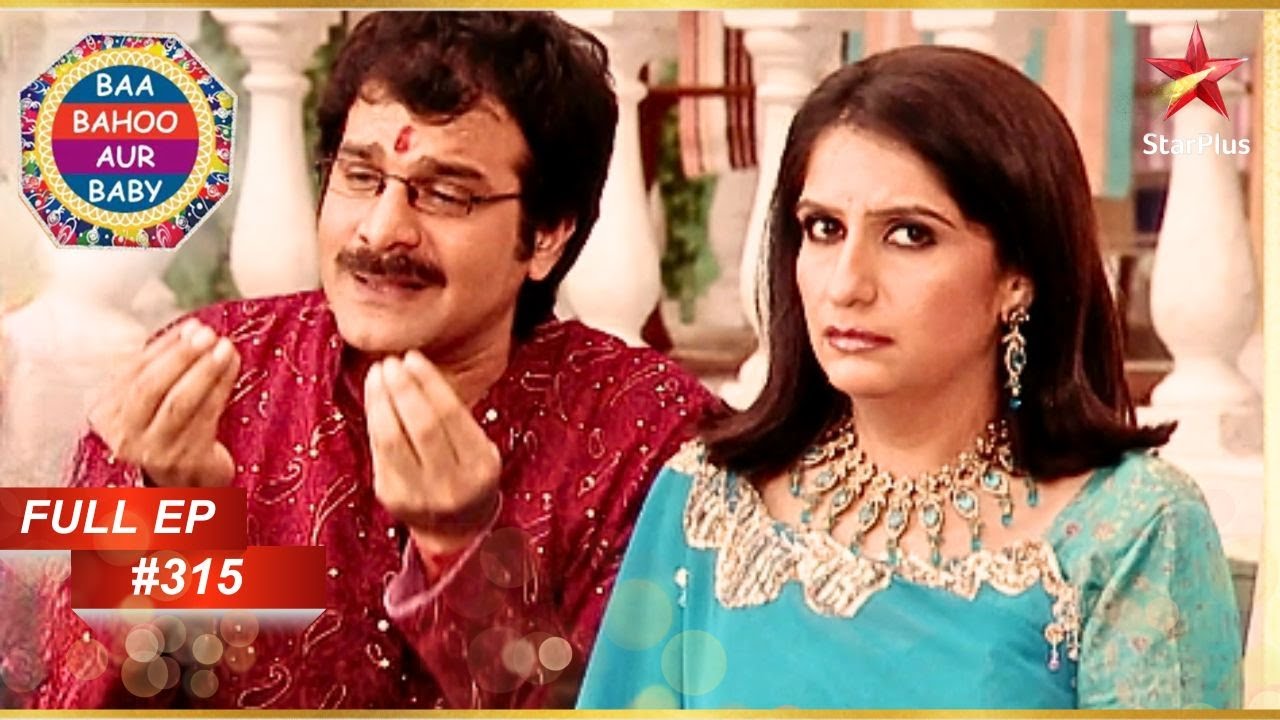 Charubala Is Upset With The Thakkars! | Full Episode :315 | Baa Bahoo Aur Baby