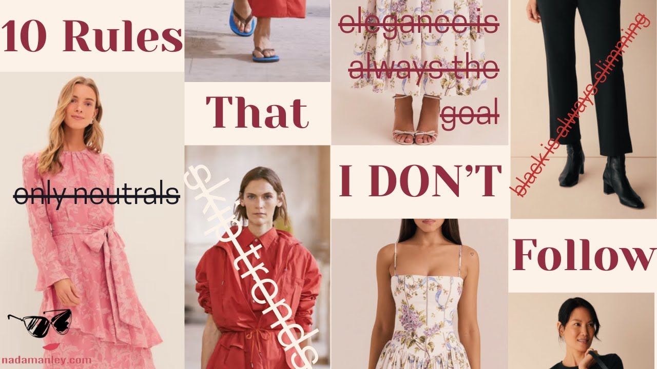 10 Style Rules I Don't Follow Over 50