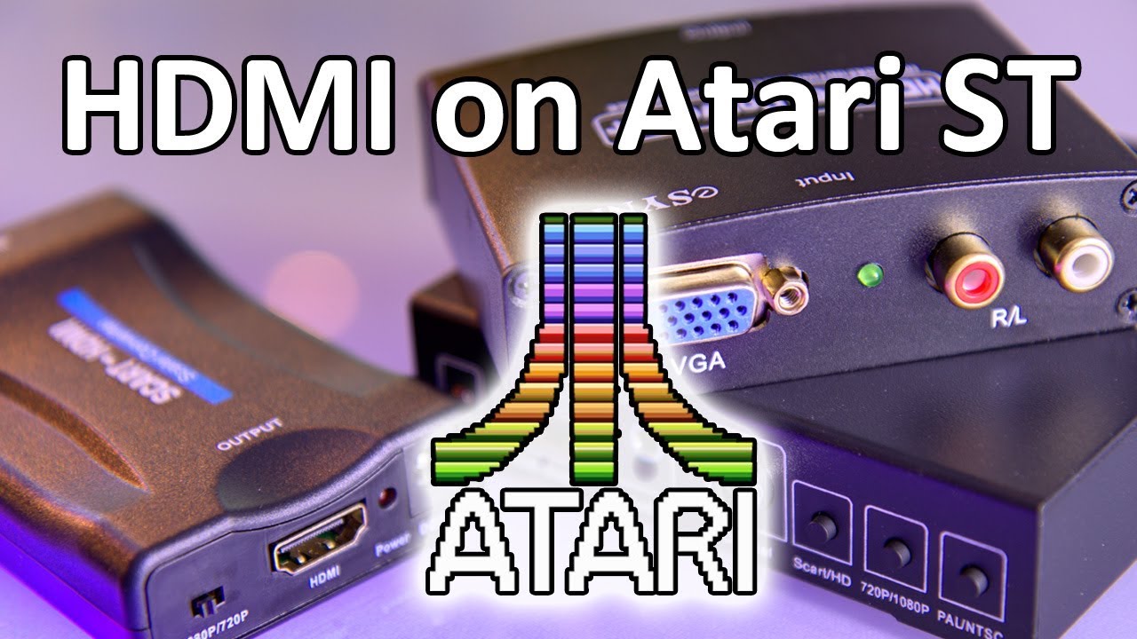 Atari ST on modern display (HDMI) - The Ultimate Guide