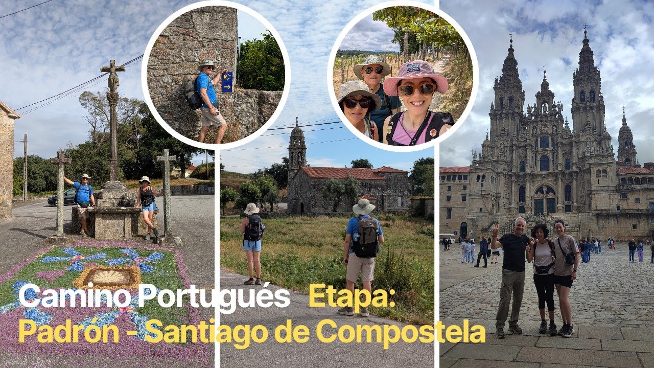 👉 Ya llegamos a Santiago🕍(Última etapa del Camino Portugués con @cristinalopezolmos 🚶‍♂️