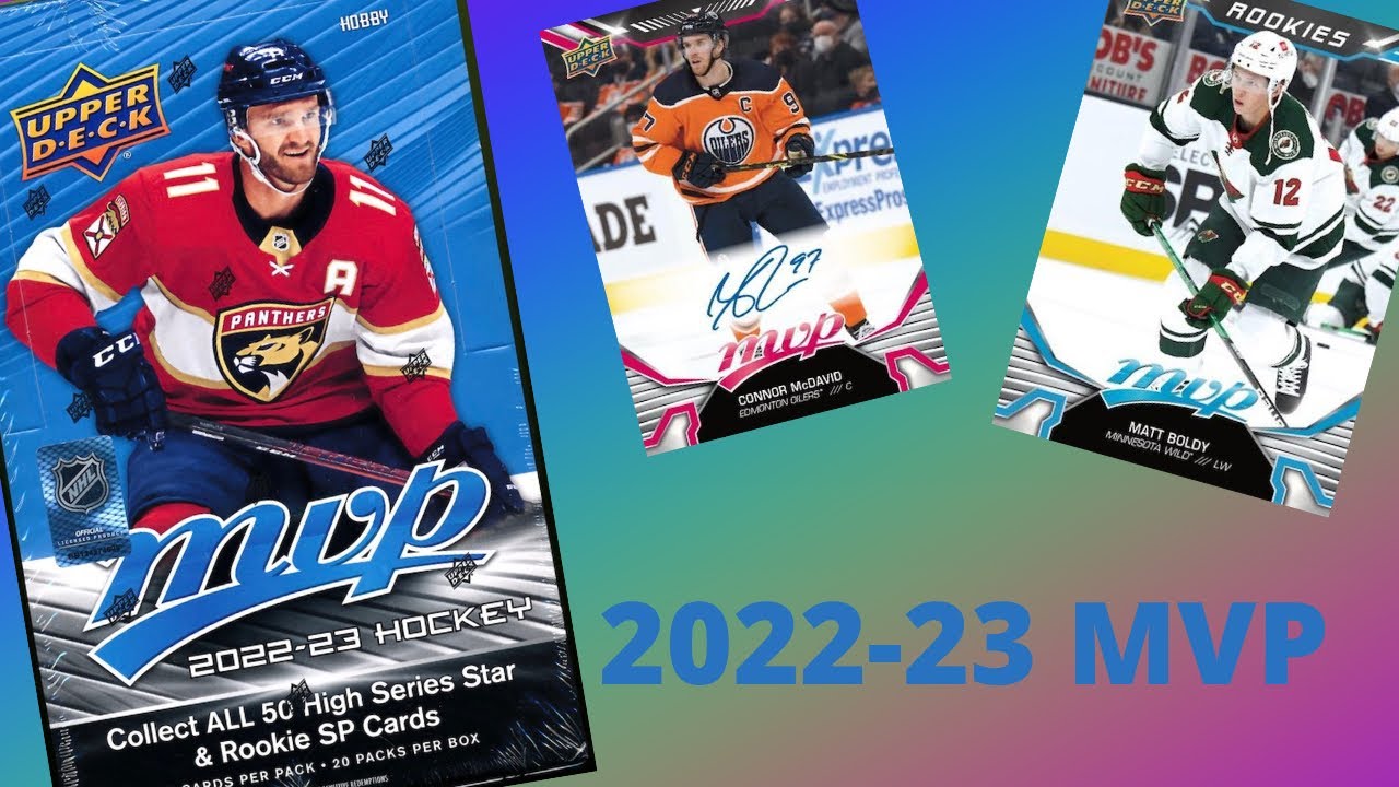 2022-23 ALREADY?!? | 2022-23 Upper Deck MVP Hockey Box Opening