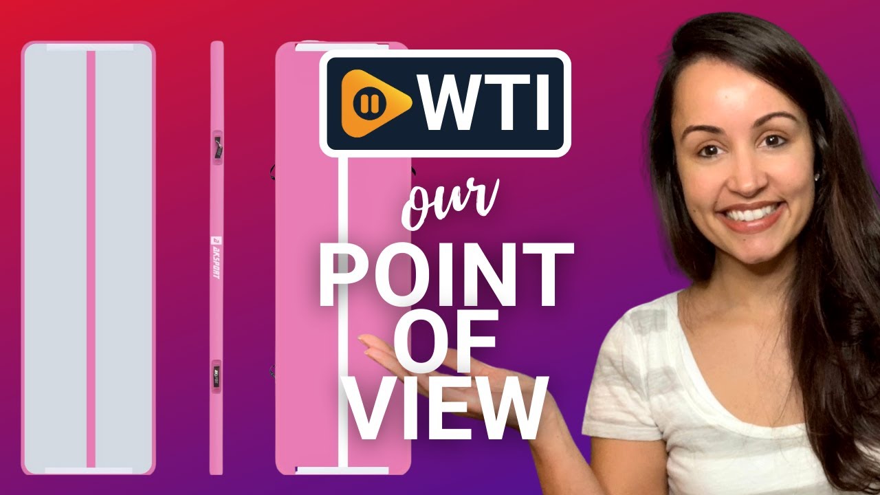 AKSPORT Gymnastics Tumbling Air Mats | Our Point Of View
