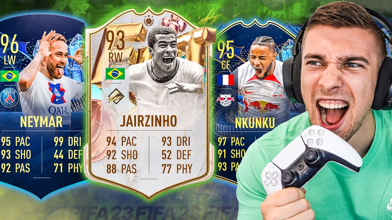 JAIRZINHO I TOTS NEYMAR POKORILI LUDI FUT DRAFT ! FIFA 23