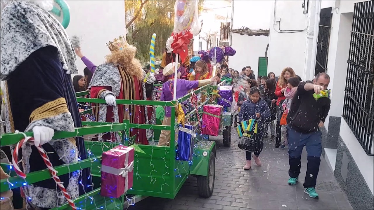 Sus Majestades Los Reyes Magos de Oriente en Viznar #cabalgata #cabalgataviznar #guadalinfo