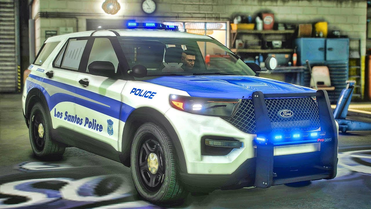 Playing GTA 5 As A POLICE OFFICER City Patrol| Bos|| GTA 5 Lspdfr Mod| 4K