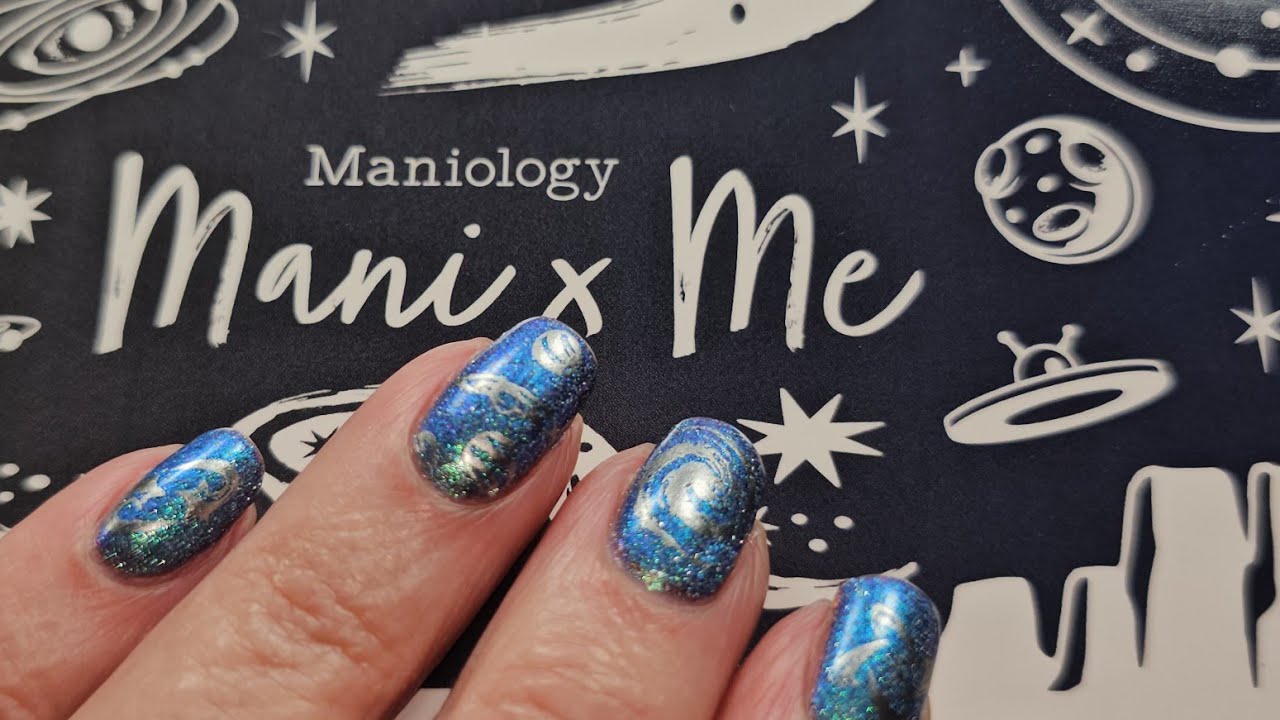 December Mani x Me box, tips for Stamping a negative space. 