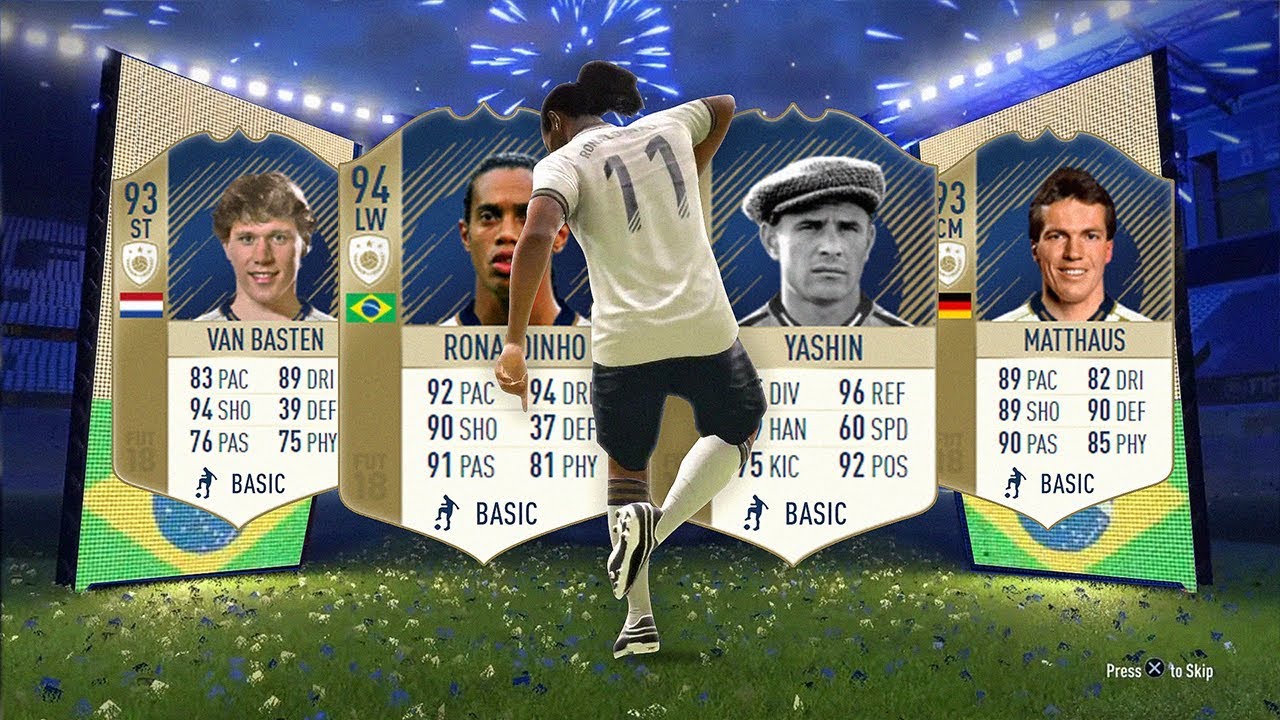 PRIME ICON SBC! 94 RONALDINHO, 93 MATTHAUS, 94 YASHIN, 93 VAN BASTEN!