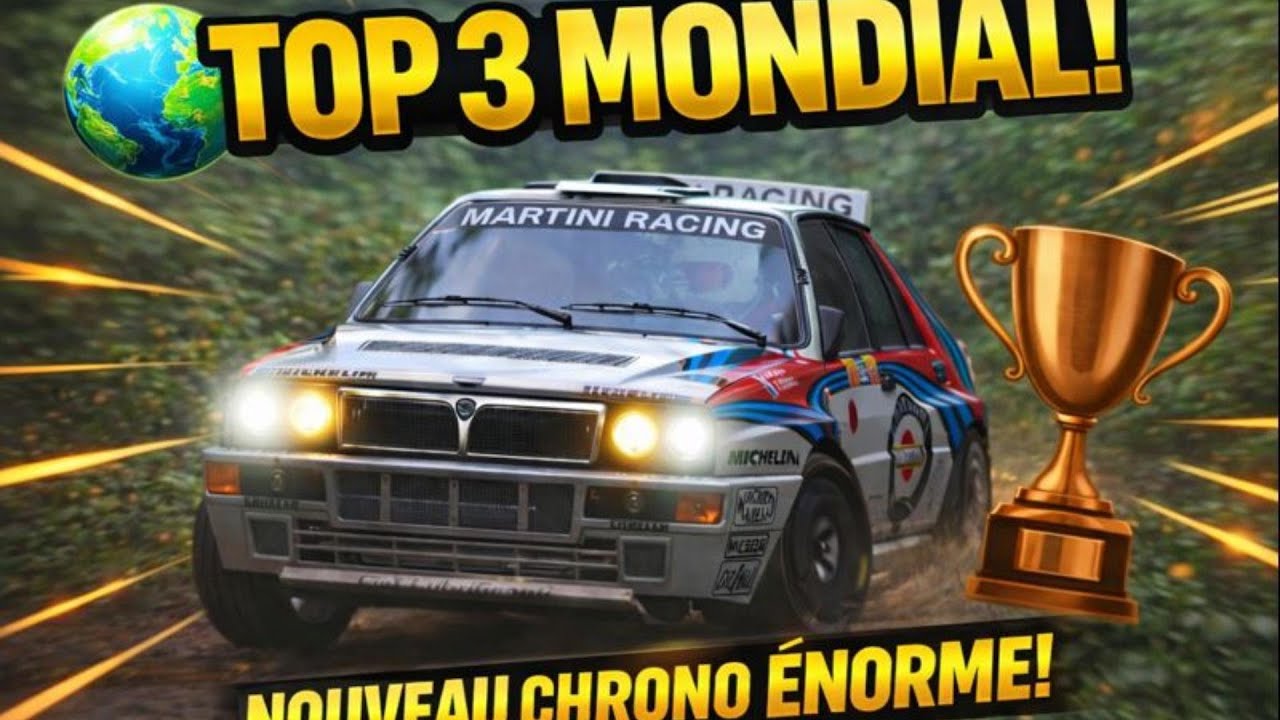 🏆 TOP 3 MONDIAL 😱  Chrono énorme en rallye