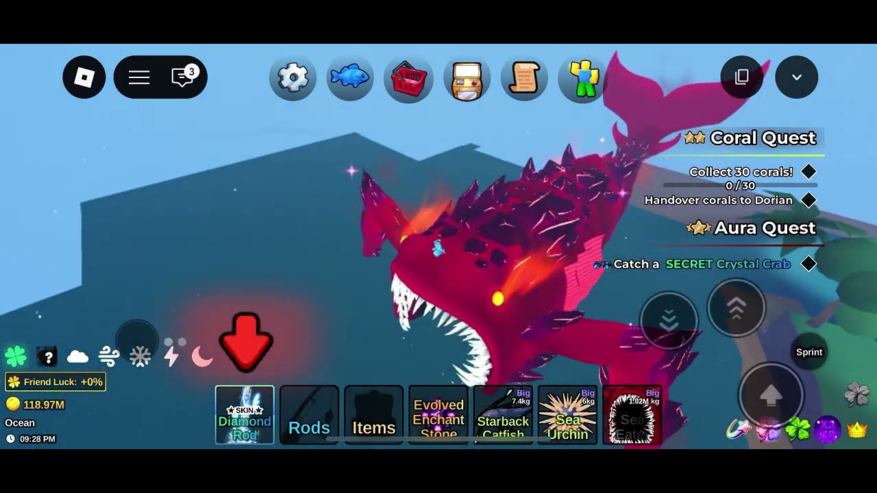 izin 1/25M - fish it roblox 