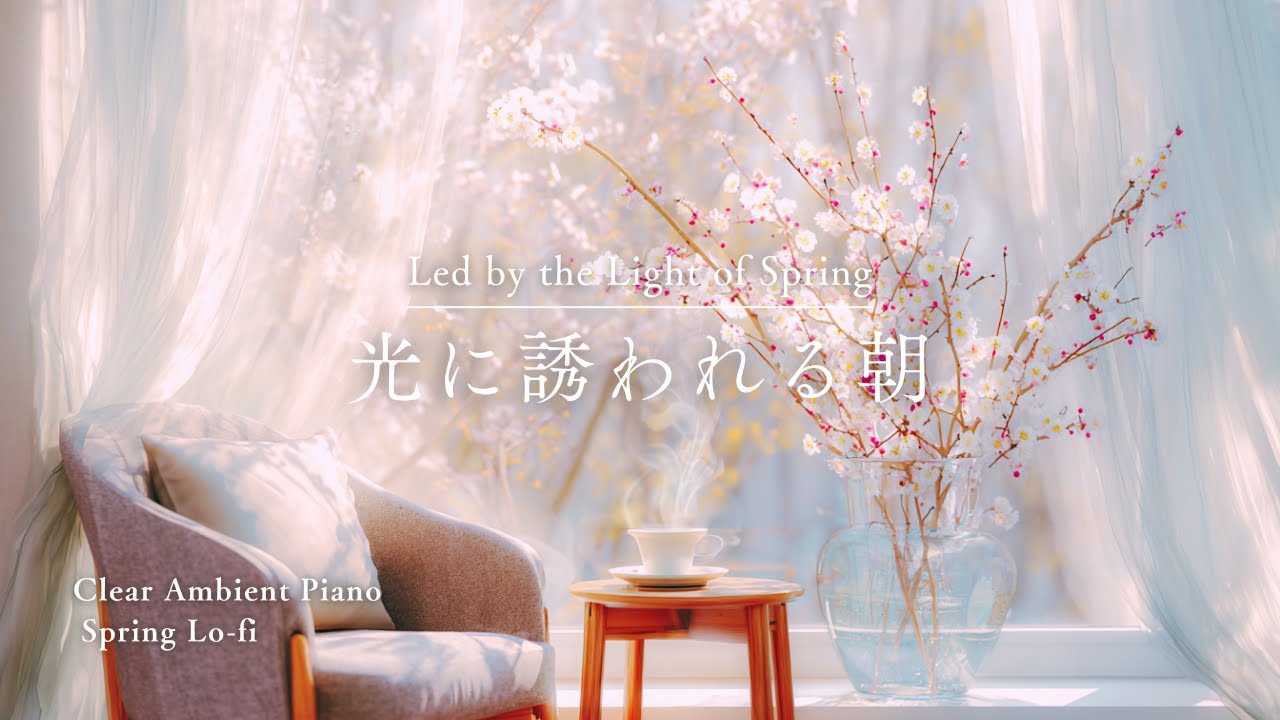 【朝に聴きたいピアノ】心照らす朝　Piano Music for a Morning Touched by Spring Light