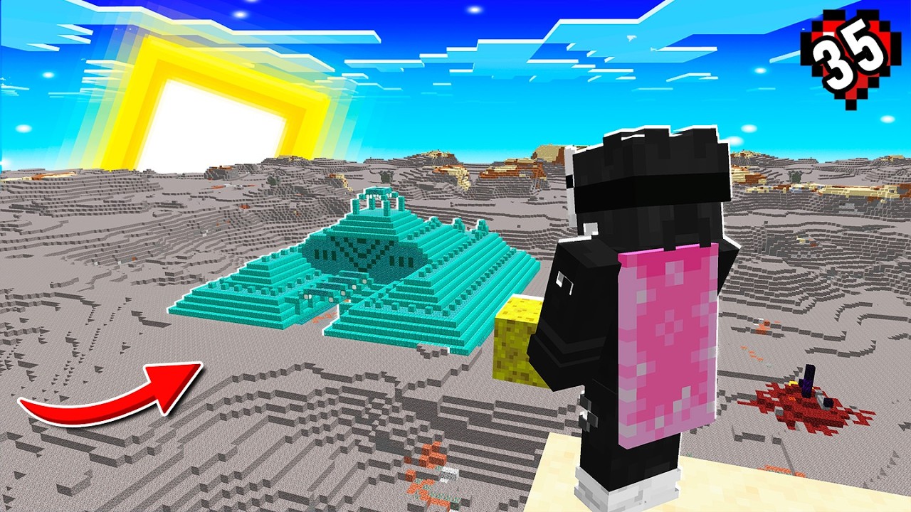 Saqueé TODO el OCEANO de Minecraft