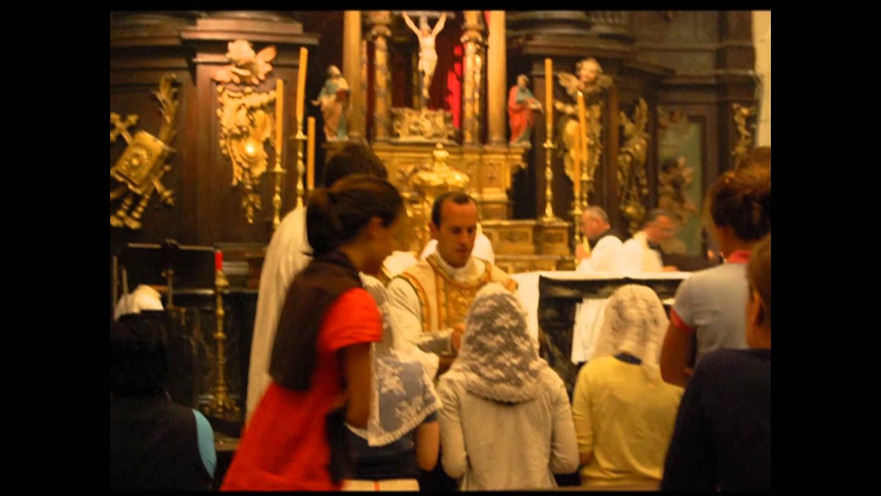 SOUL OF MY SAVIOUR - Catholic Hymn - Traditional Latin Mass