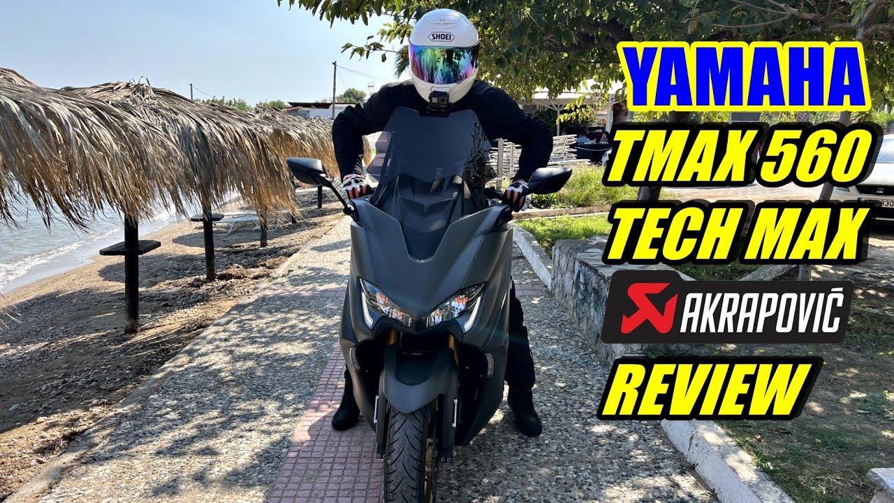 ΤΑ ΚΑΝΕΙ ΟΛΑ! TMAX 560 TECH MAX AKRAPOVIC│ΠΑΡΟΥΣΙΑΣΗ  MR MOTOVLOG│motovlog275