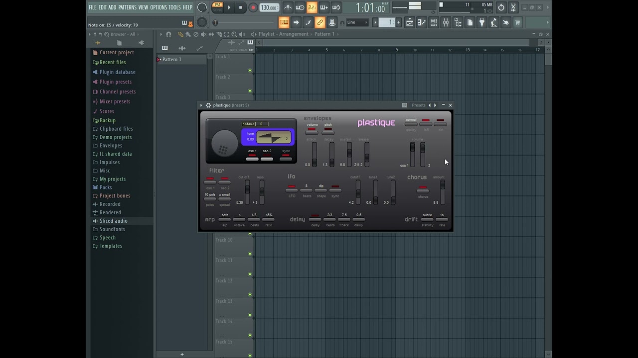 Plastique VST Casio HT-700
