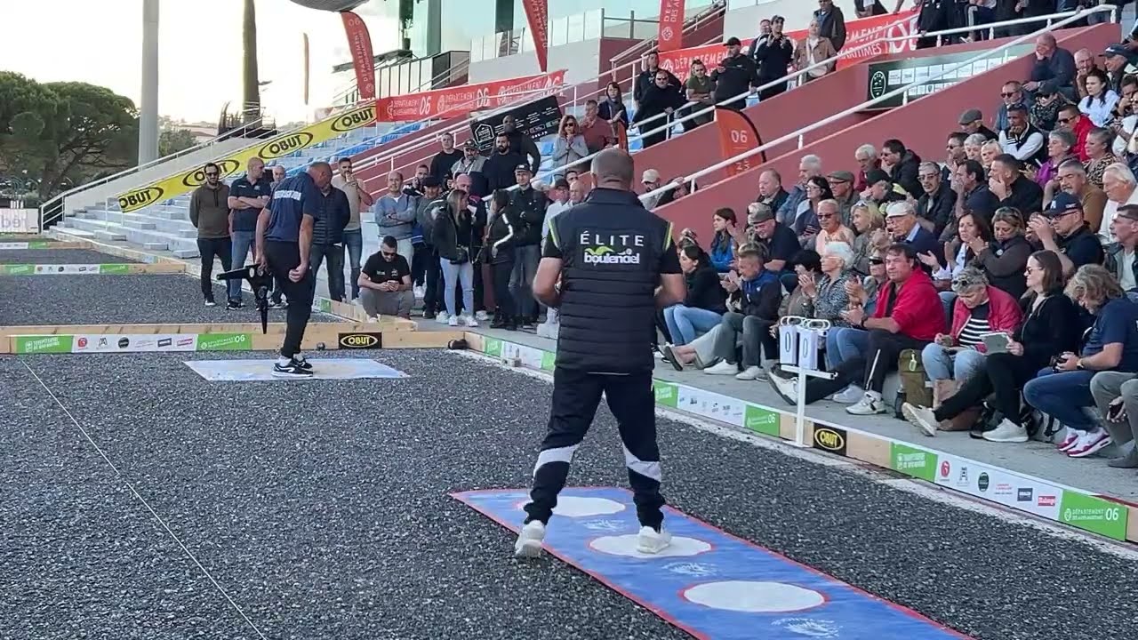 Lacroix 🇫🇷 VS Rizzi 🇮🇹 Finale du tir de précision Europétanque des Alpes-Maritimes 2024