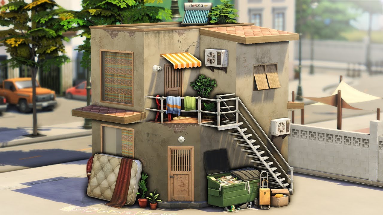 Недорогие и реалистичные квартиры в аренду 🔑 The Sims 4 Быстрая постройка | Без CC