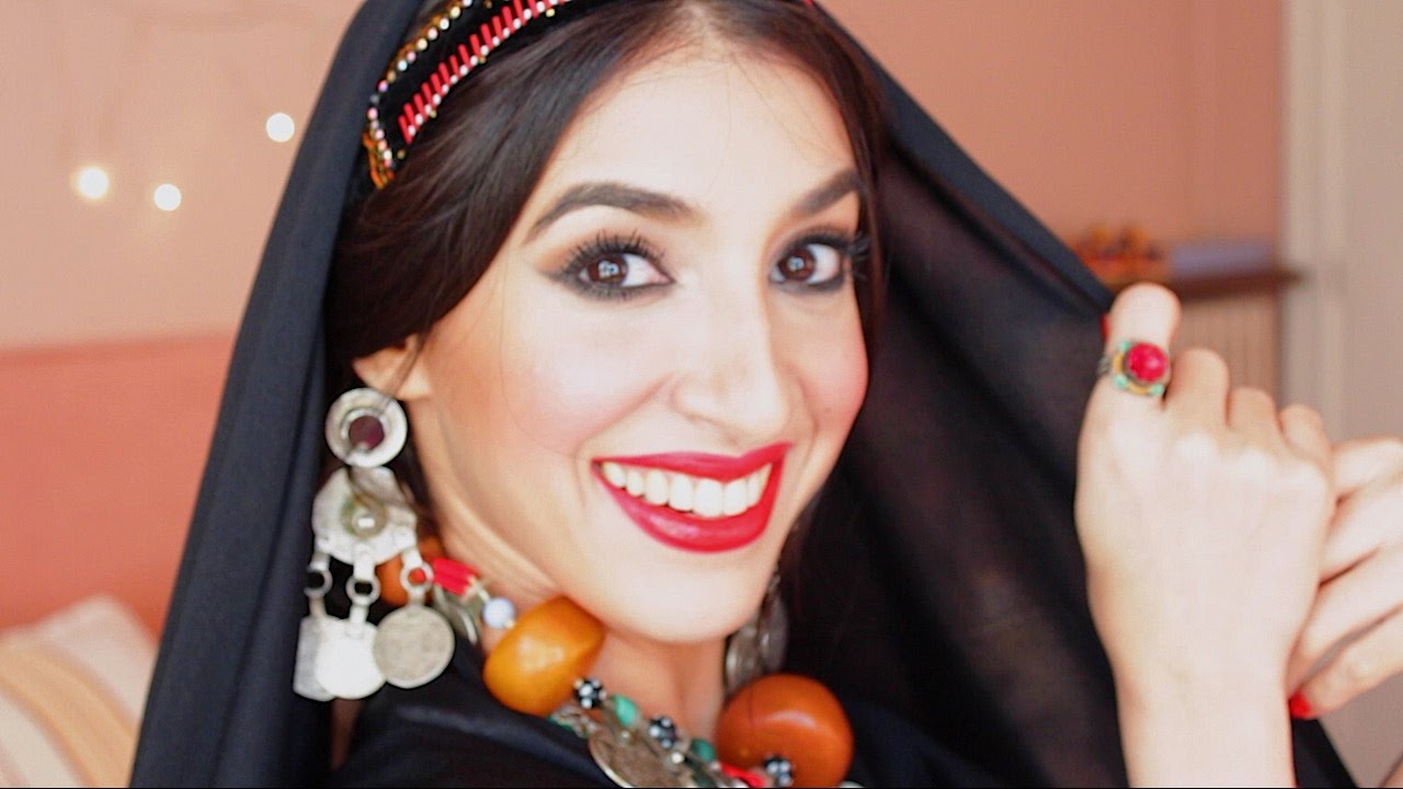 Get Ready With Me Amazigh New Year Makeup Tutorial I Zaina Aguenaou
