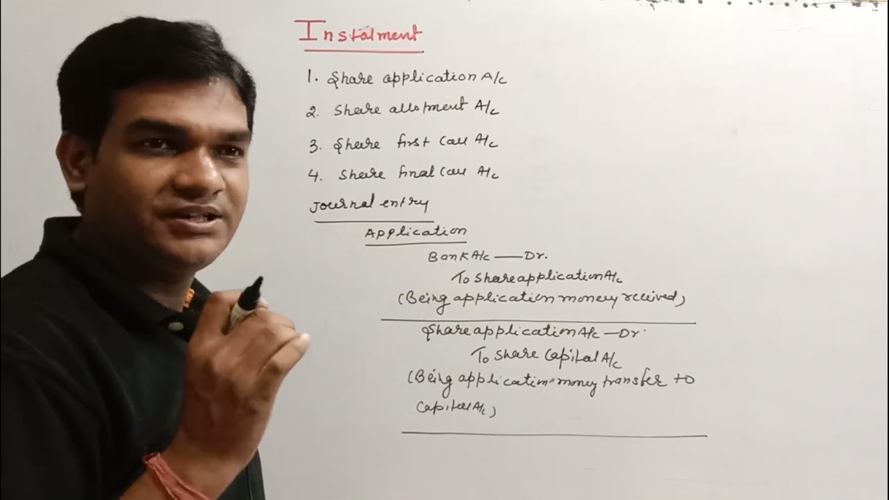 Accounting (Journal Entries) for shares including important Points | Issue of Shares - 3 | Class 12|