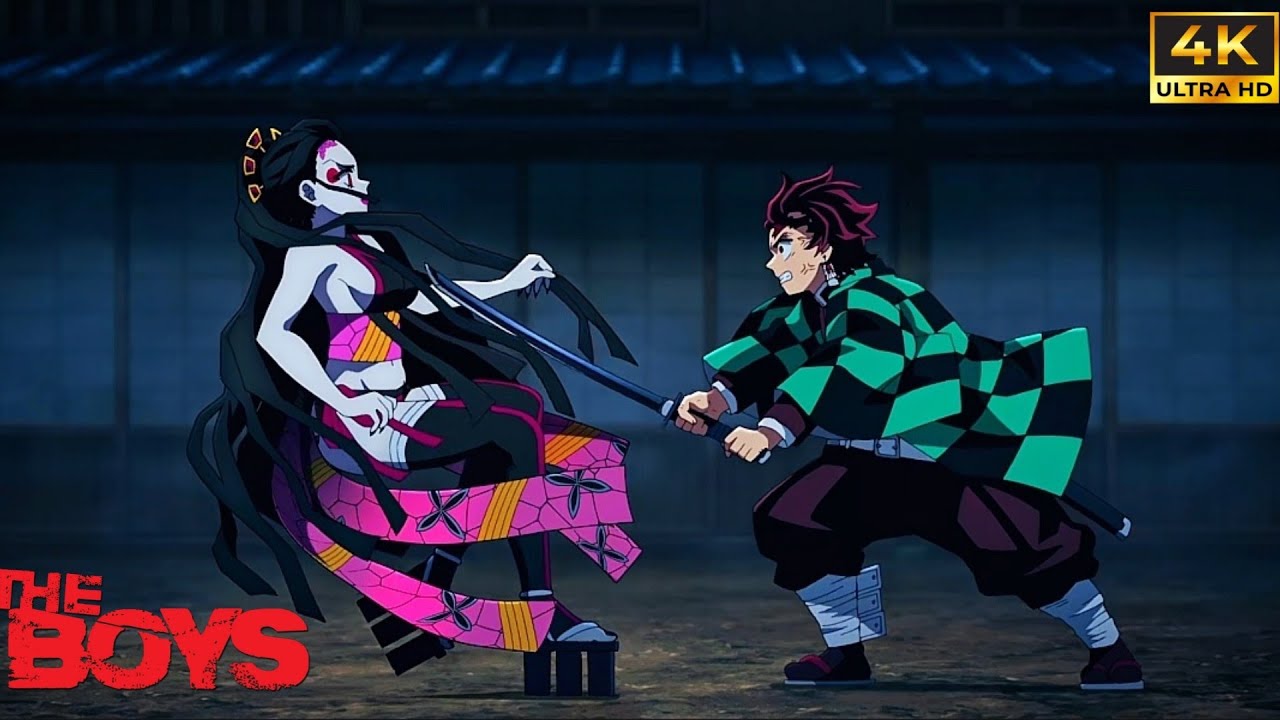 Demon Slayer Instance Moments 👿|| Daki vs Tanjiro Intense Moments 🔥